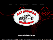 Tablet Screenshot of bayrodders.co.nz